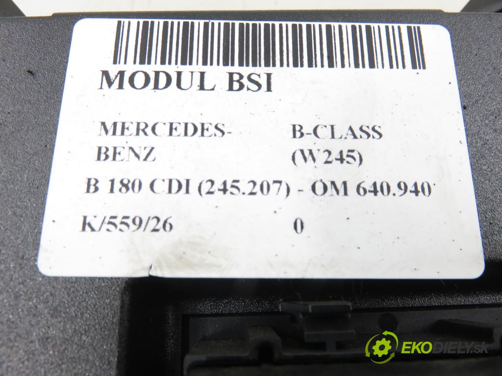 MERCEDES-BENZ KLASA B Sports Tourer (W245) HB 2007 80,00 B 180 CDI 109 - OM 640.940 1991,00 MODUL BSI A1695405545 ; 5DK00872821