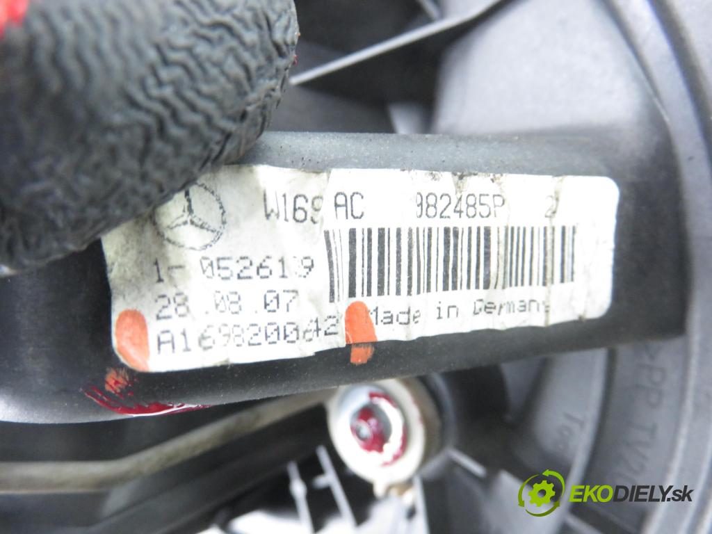 MERCEDES-BENZ KLASA B Sports Tourer (W245) HB 2007 80,00 B 180 CDI 109 - OM 640.940 1991,00 Ventilátor vetráku A1698200642