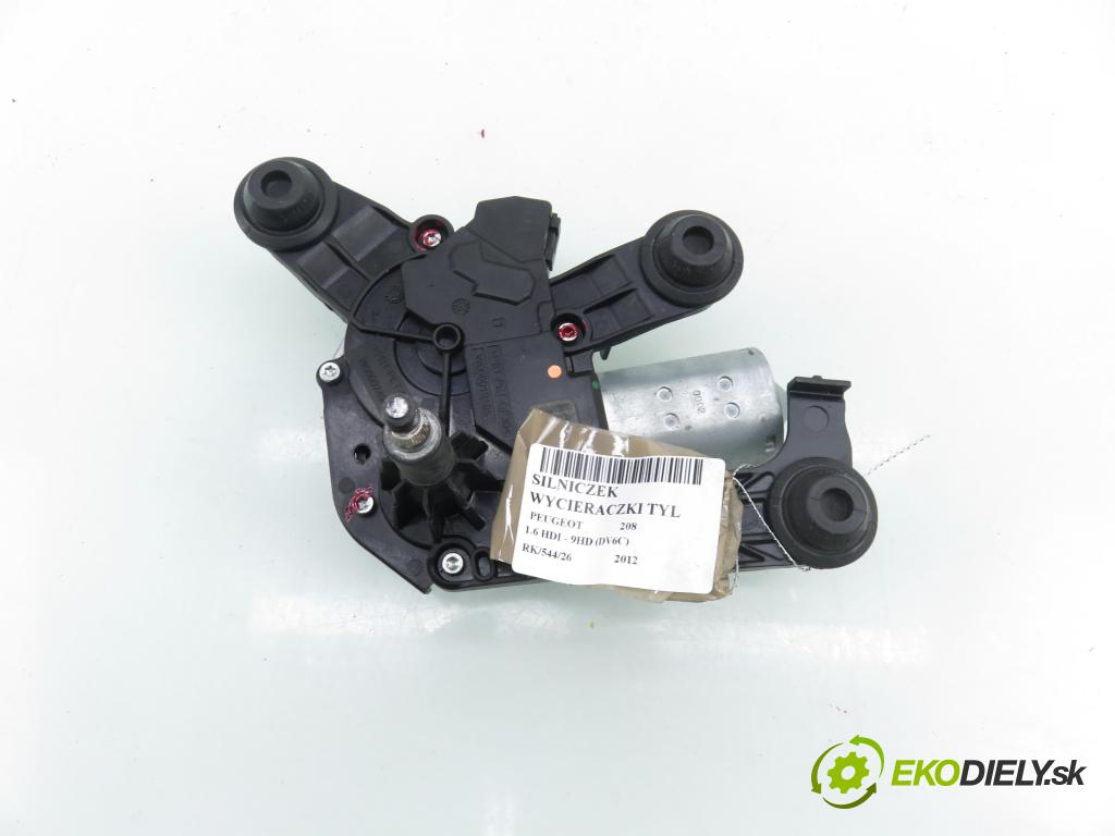 PEUGEOT 208 I (CA_, CC_) HB 2012 84,00 9HD (DV6C) 1560,00 Motorček stierače zadné 9673251380 ; W000027332