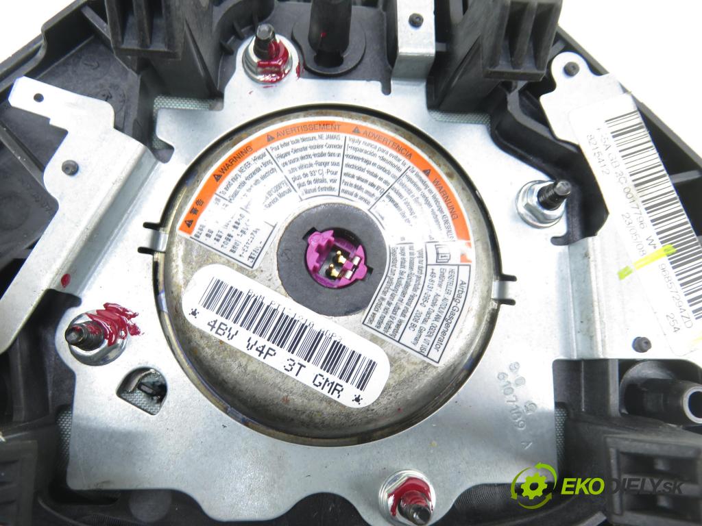 PEUGEOT 207 SW (WK_) KOMBI 2008 70,00 1.4 16V - 8FS (EP3) 1397,00 AirBag air BAG volantu 96857294ZD