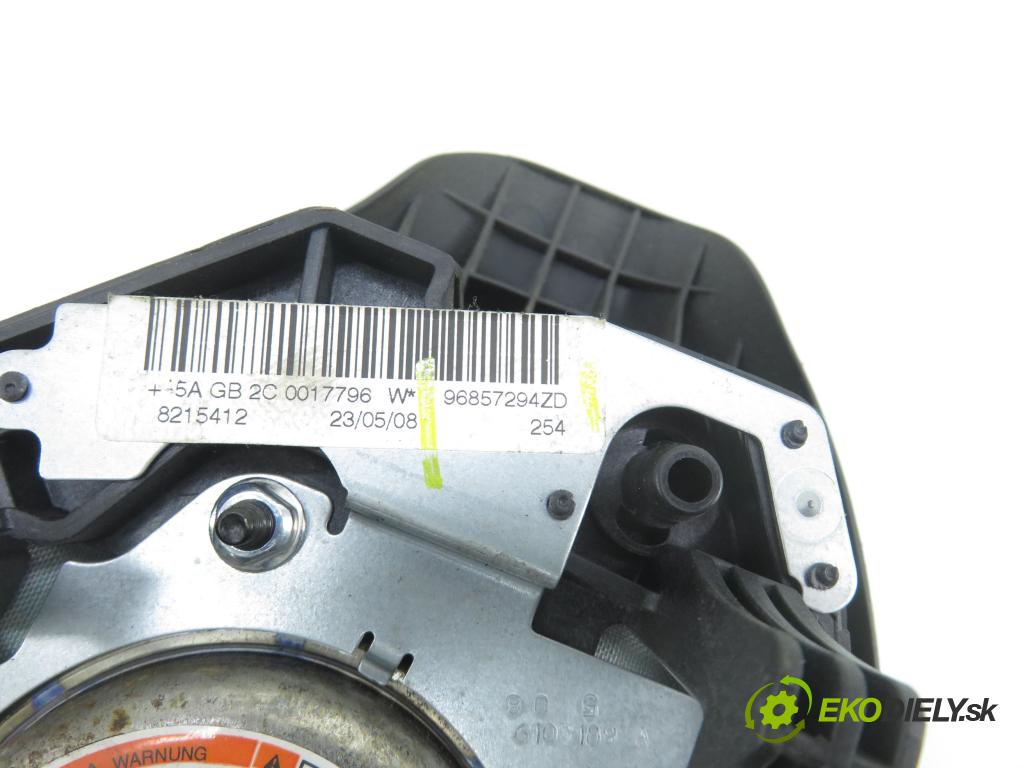 PEUGEOT 207 SW (WK_) KOMBI 2008 70,00 1.4 16V - 8FS (EP3) 1397,00 AirBag air BAG volantu 96857294ZD