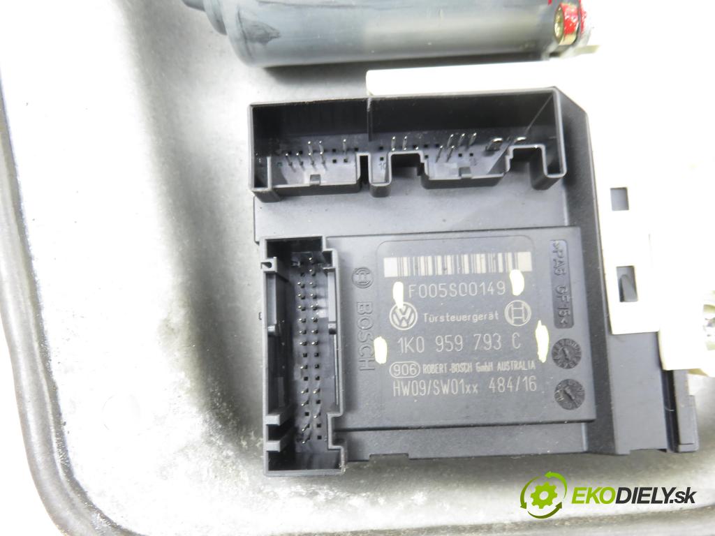 VW GOLF V (1K1) HB 2004 77,00 1.9 TDI PD 105 - BKC 1896,00 Mechanizmus okien 1K0959793C ; 1K4959701E ; 1K4837461A