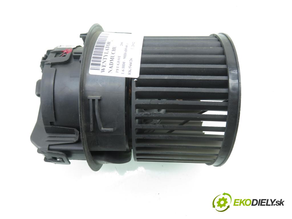 PEUGEOT 208 I (CA_, CC_) HB 2012 84,00 9HD (DV6C) 1560,00 Ventilátor vetráku NN108411U