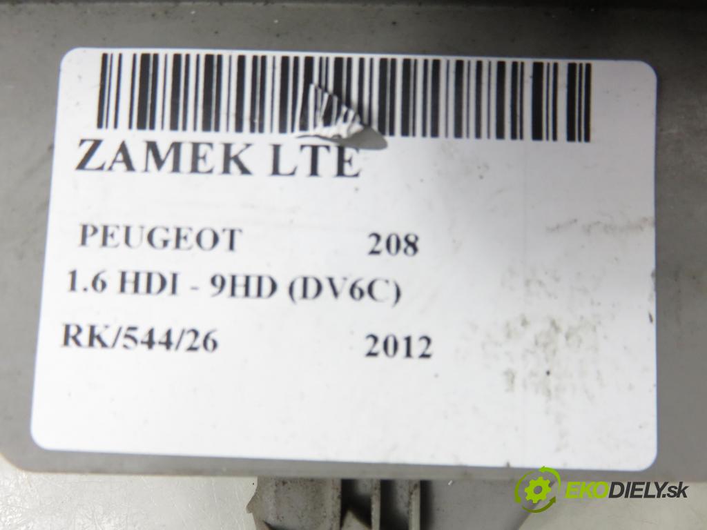 PEUGEOT 208 I (CA_, CC_) HB 2012 84,00 9HD (DV6C) 1560,00 zámok 9688081080