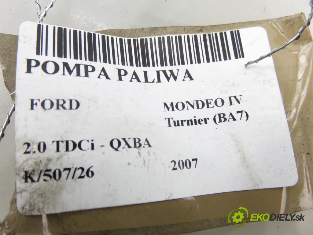 FORD MONDEO IV Turnier (BA7) KOMBI 2007 103,00 2.0 TDCi - QXBA 1997,00 senzor hladiny paliva 6G919275AD ; A2C53090921