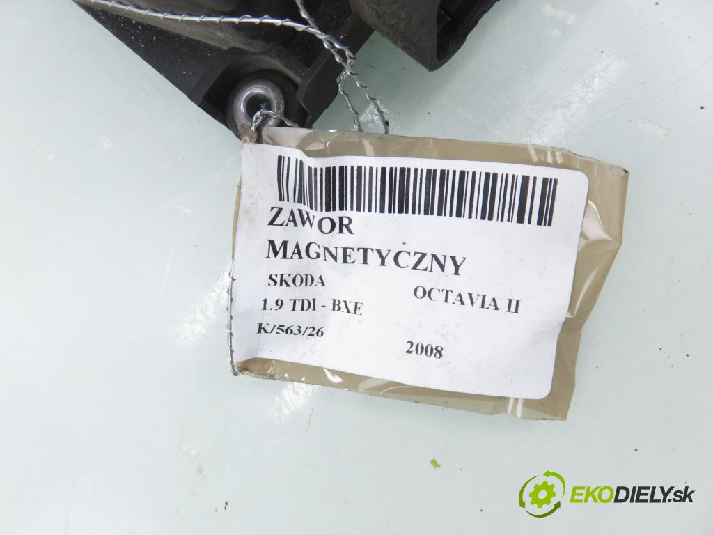 SKODA OCTAVIA II (1Z3) LIFTBACK 2008 77,00 1.9 TDI - BXE 1896,00 VENTIL: magnetický 6Q0906625