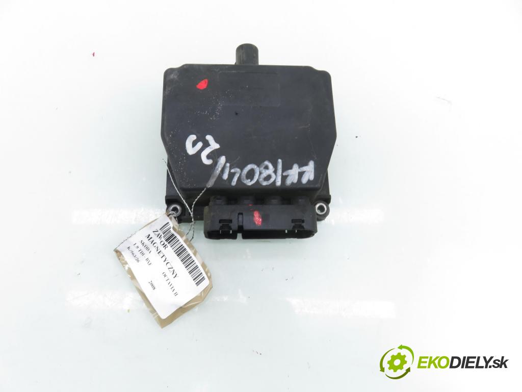 SKODA OCTAVIA II (1Z3) LIFTBACK 2008 77,00 1.9 TDI - BXE 1896,00 VENTIL: magnetický 6Q0906625