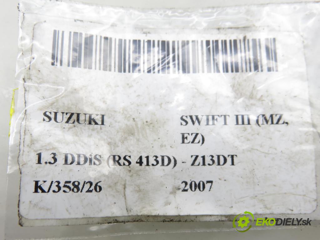 SUZUKI SWIFT III (MZ, EZ) HB 2007 51,00 1.3 DDiS (RS 413D) 69 - Z13DT 1248,00 zámok 