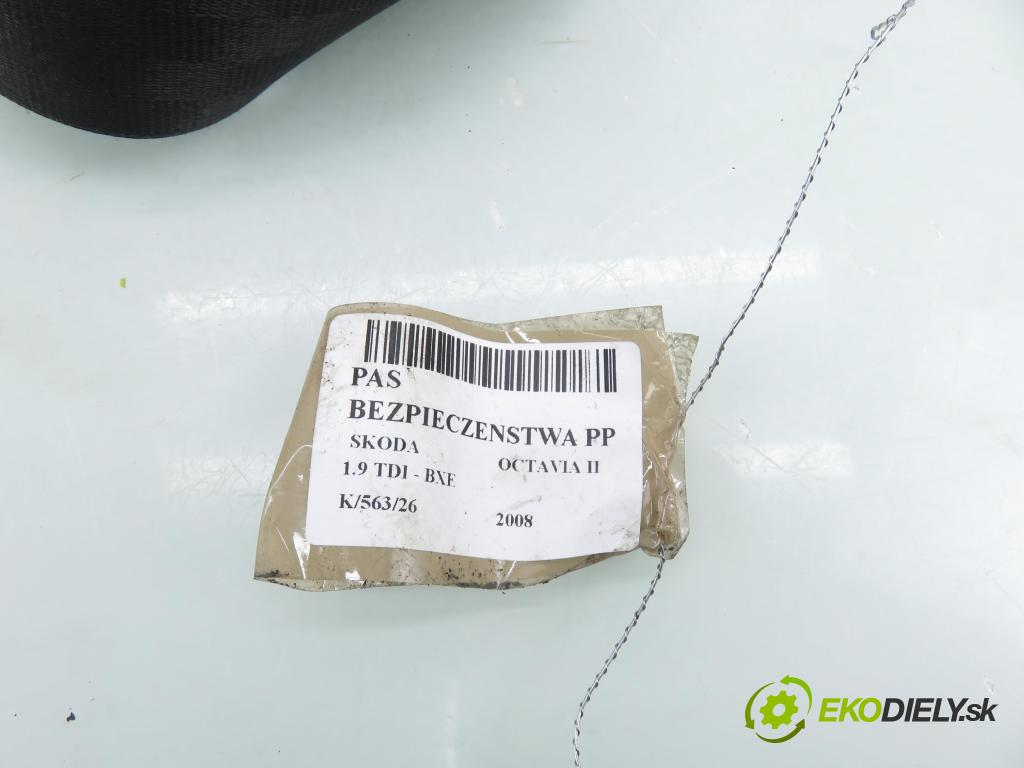 SKODA OCTAVIA II (1Z3) LIFTBACK 2008 77,00 1.9 TDI - BXE 1896,00 Držiak bezpečnostný PP 1Z0857702B
