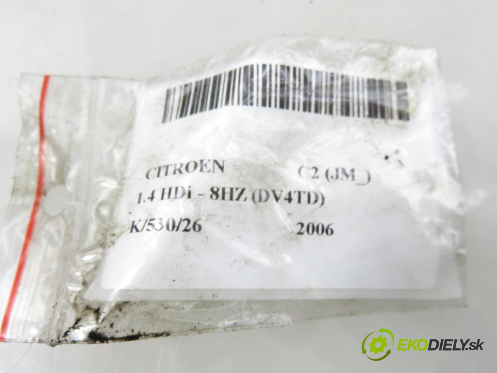 CITROEN C2 (JM_) HB 2006 50,00 1.4 HDi 68 8V - 8HZ 1398,00 vstrekovač 9654551080 (Vstrekovač paliva)