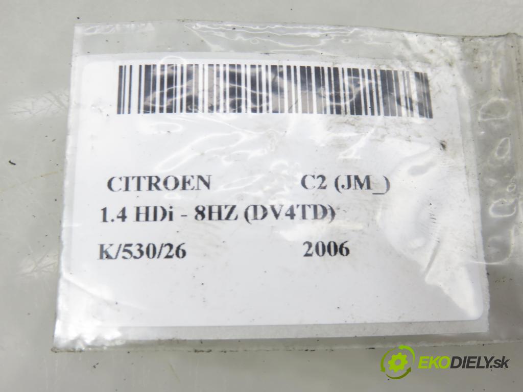 CITROEN C2 (JM_) HB 2006 50,00 1.4 HDi 68 8V - 8HZ 1398,00 vstrekovač 9654551080 (Vstrekovač paliva)