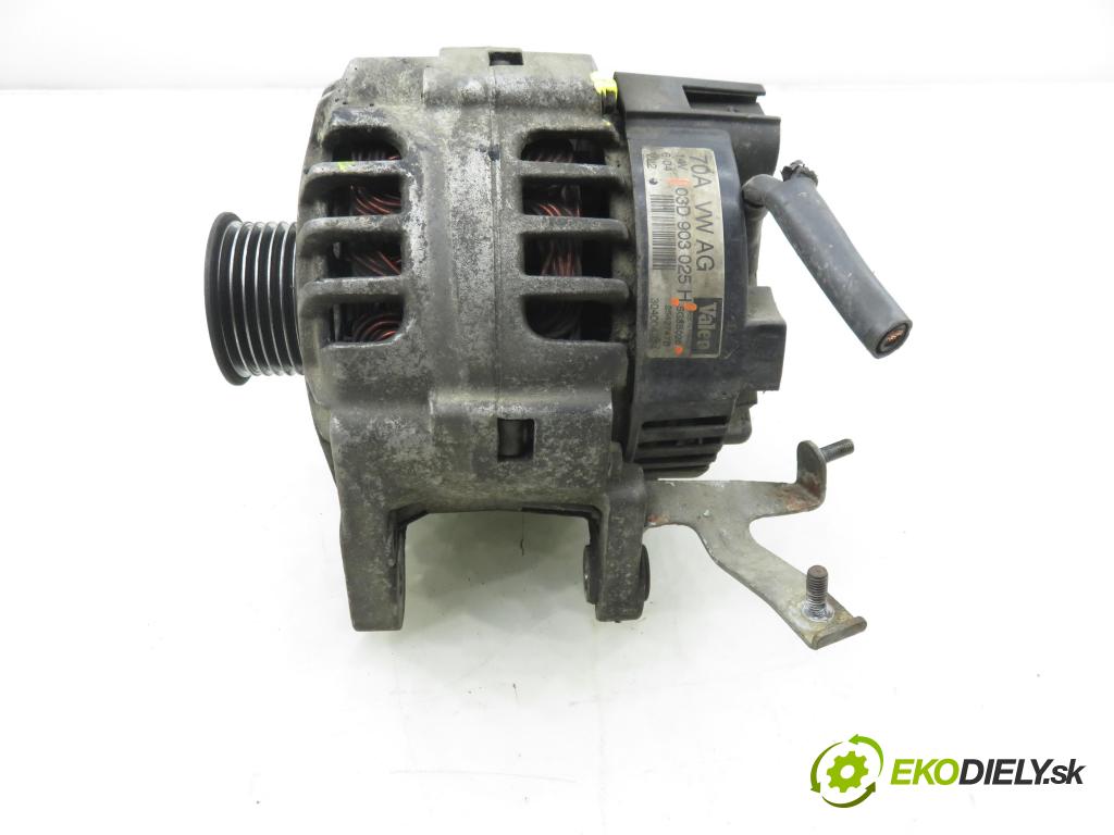 VW POLO (9N_) HB 2004 47,00 1.2 12V 64 - AZQ 1198,00 Alternátor 03D903025H ; SG8B026 (Alternátor)