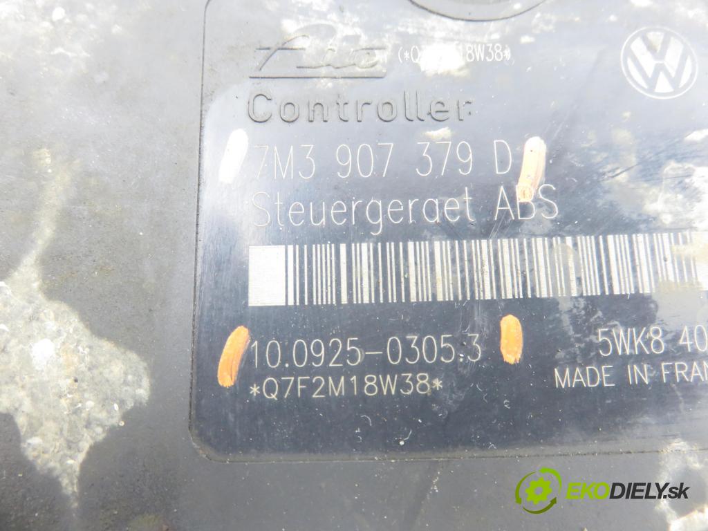 VW SHARAN (7M8, 7M9, 7M6) VAN 2003 96,00 1.9 TDI PD 130 - ASZ 1896,00 Pumpa ABS 10092503053 ; 7M3907379D (Pumpa ABS)
