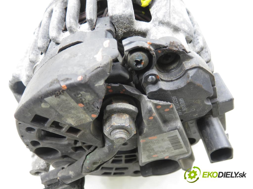 VW SHARAN (7M8, 7M9, 7M6) VAN 2003 96,00 1.9 TDI PD 130 - ASZ 1896,00 Alternátor 038903024A ; 0124325101 (Alternátor)