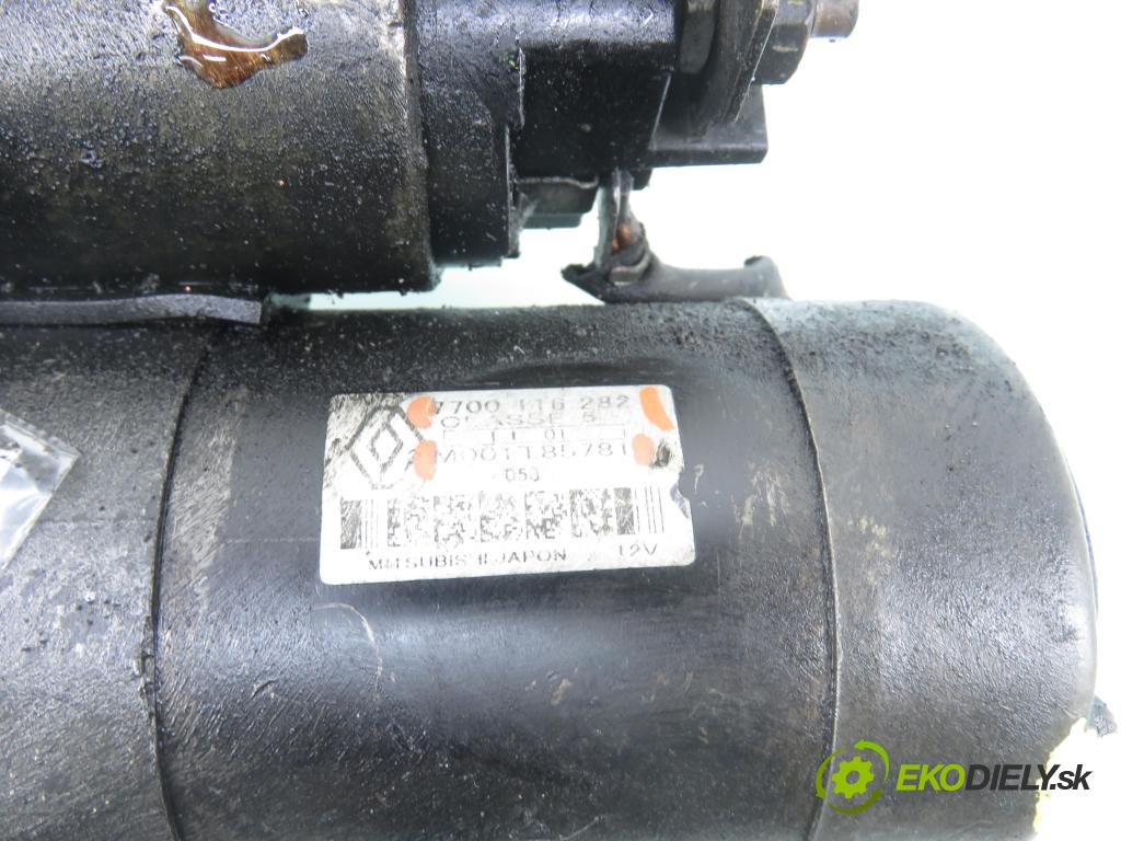 RENAULT SCENIC I (JA0/1_) MINIVAN 2002 75,00 1.9 dCi 102 - F9Q 732 1870,00 Štartér 7700116282 ; M001T85781 (Štartér)