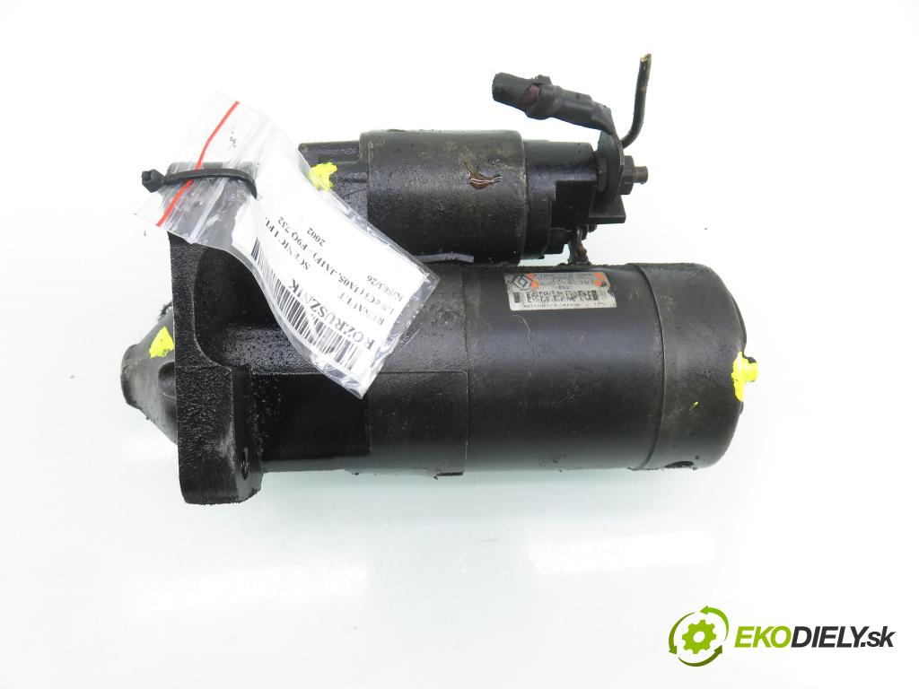 RENAULT SCENIC I (JA0/1_) MINIVAN 2002 75,00 1.9 dCi 102 - F9Q 732 1870,00 Štartér 7700116282 ; M001T85781 (Štartér)