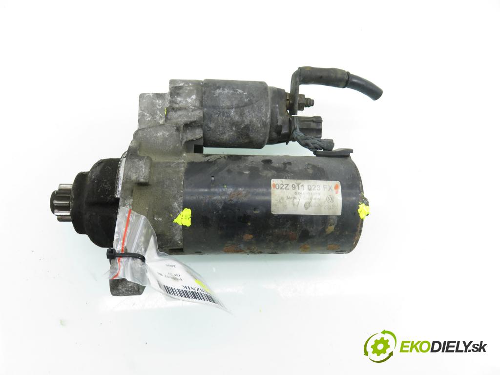 VW PASSAT B6 (3C2) SEDAN 2005 77,00 1.9 TDI PD 105 - BKC 1896,00 startér 02Z911023FX (Startér)