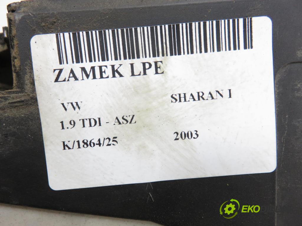 VW SHARAN (7M8, 7M9, 7M6) VAN 2003 96,00 1.9 TDI PD 130 - ASZ 1896,00 zámok 