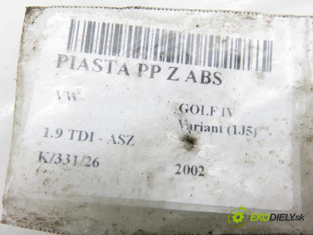 VW GOLF IV Variant (1J5) KOMBI 2002 96,00 1.9 TDI - ASZ 1896,00 náboj PP ABS