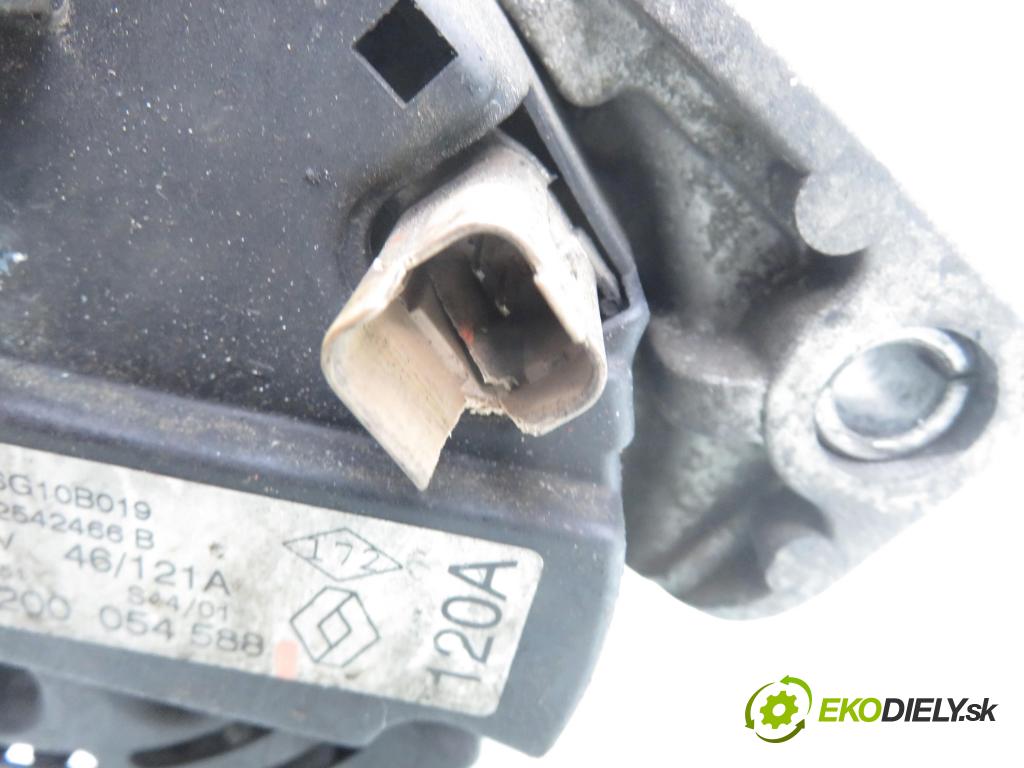 RENAULT SCENIC I (JA0/1_) MINIVAN 2002 75,00 1.9 dCi 102 - F9Q 732 1870,00 Alternátor 8200054588 (Alternátor)