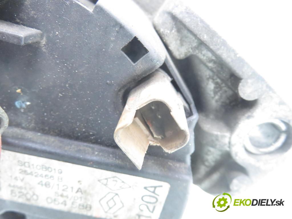 RENAULT SCENIC I (JA0/1_) MINIVAN 2002 75,00 1.9 dCi 102 - F9Q 732 1870,00 Alternátor 8200054588 (Alternátor)