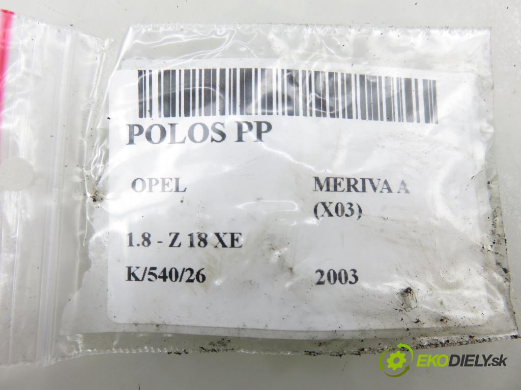 OPEL MERIVA A nadwozie wielkoprzestrzenne (MPV) (X03) MINIVAN 2003 92,00 1.8 - Z 18 XE 1796,00 Poloos PP