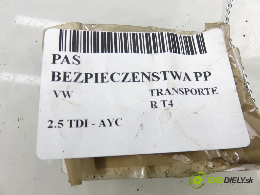 VW TRANSPORTER IV Autobus (70XB, 70XC, 7DB, 7DW, 7DK) BUS 2001 75,00 2.5 TDI - AYC 2461,00 držák BEZPEČNOST PP 7D0857806