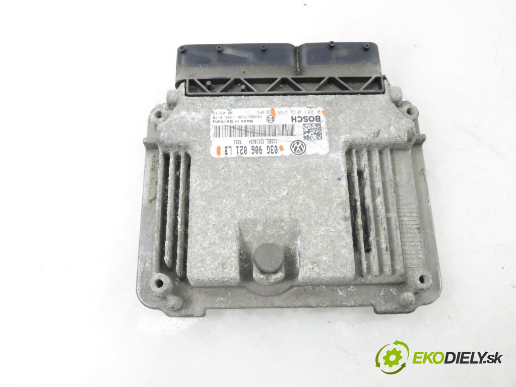 SKODA OCTAVIA II (1Z3) LIFTBACK 2008 77,00 1.9 TDI - BXE 1896,00 Riadiaca jednotka Motor 0281013238 ; 03G906021LB