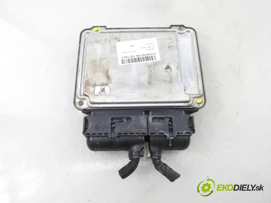 SKODA OCTAVIA II (1Z3) LIFTBACK 2008 77,00 1.9 TDI - BXE 1896,00 Riadiaca jednotka Motor 0281013238 ; 03G906021LB