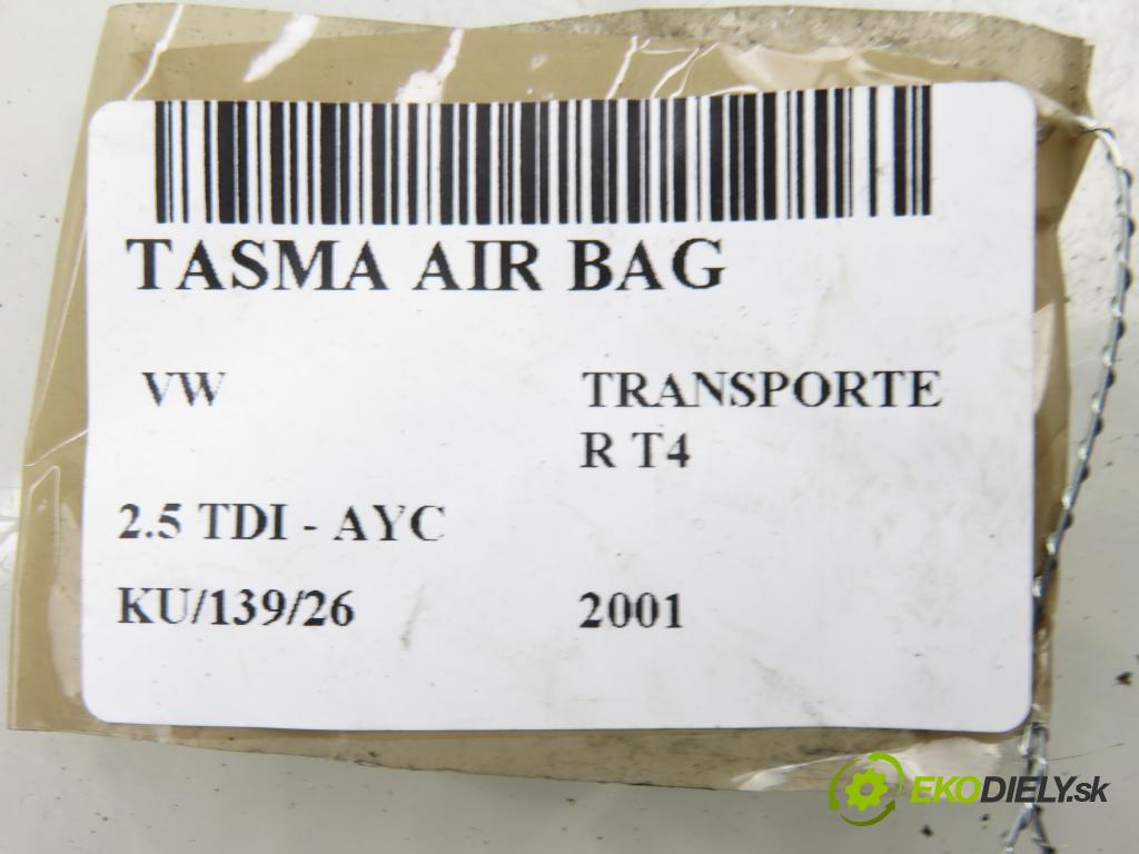 VW TRANSPORTER IV Autobus (70XB, 70XC, 7DB, 7DW, 7DK) BUS 2001 75,00 2.5 TDI - AYC 2461,00 PÁSKA: air BAG 7D0959653 ; 7D0959653K