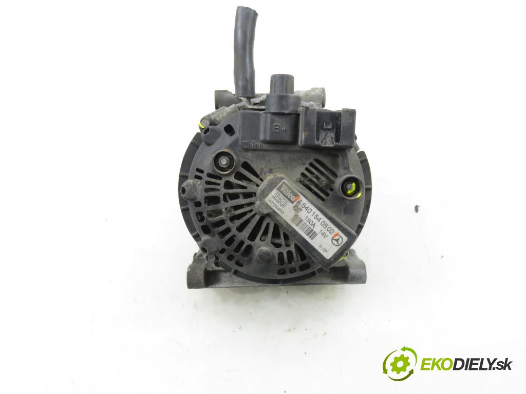 MERCEDES-BENZ KLASA B Sports Tourer (W245) HB 2007 80,00 B 180 CDI 109 - OM 640.940 1991,00 Alternátor A6401540502 (Alternátor)