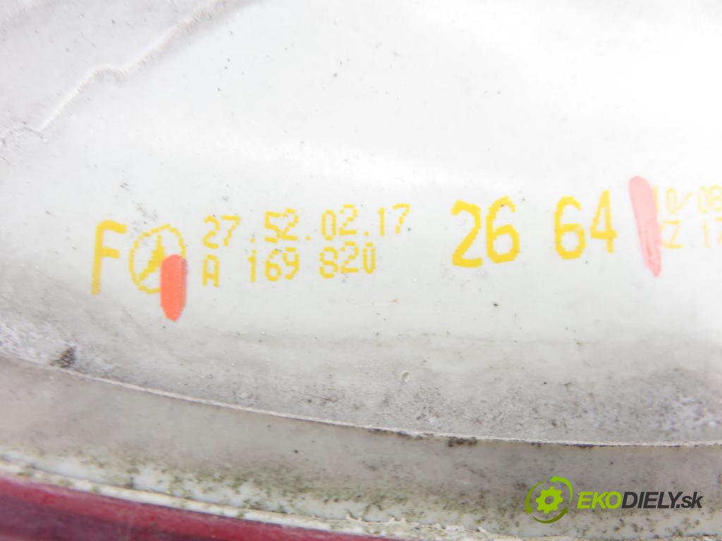 MERCEDES-BENZ KLASA B Sports Tourer (W245) HB 2007 80,00 B 180 CDI 109 - OM 640.940 1991,00 Svetlo pravé zadné A1698202664