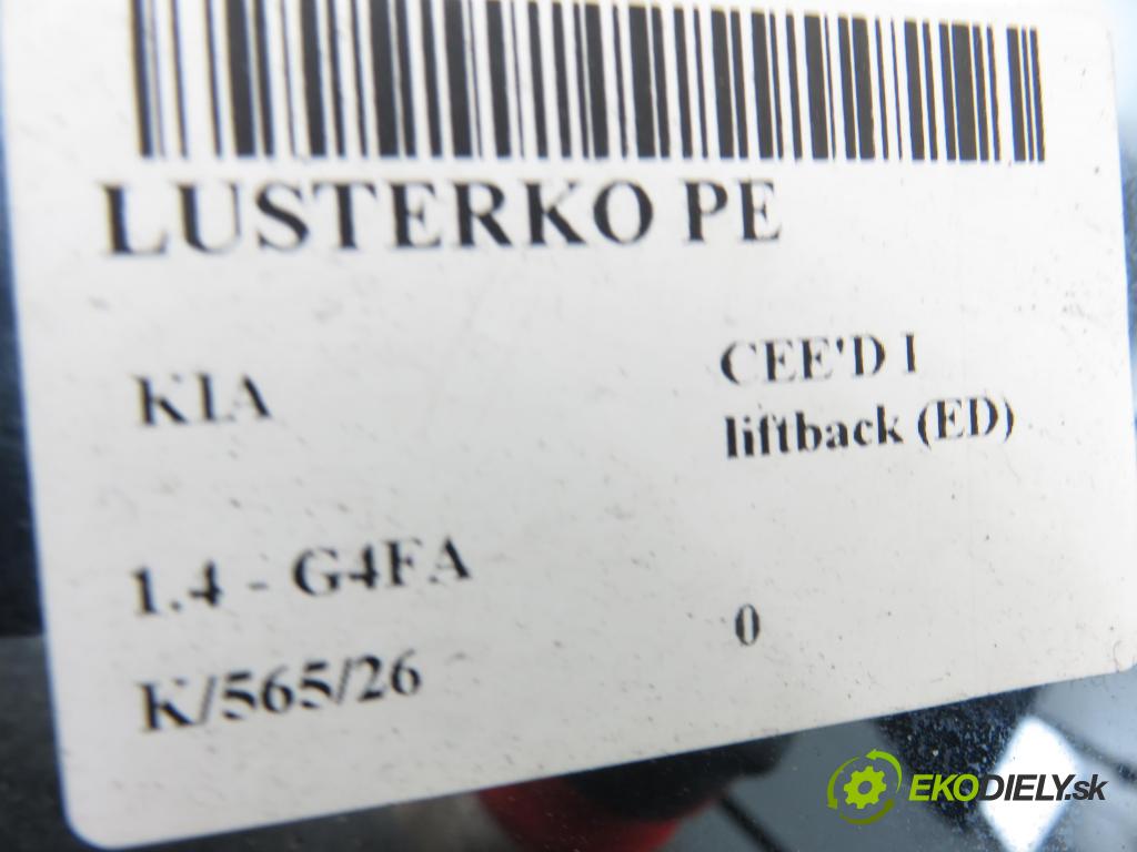 KIA CEE'D liftback (ED) HB 2008 80,00 1.4 16V 109 - G4FA 1396,00 Spätné zrkadlo