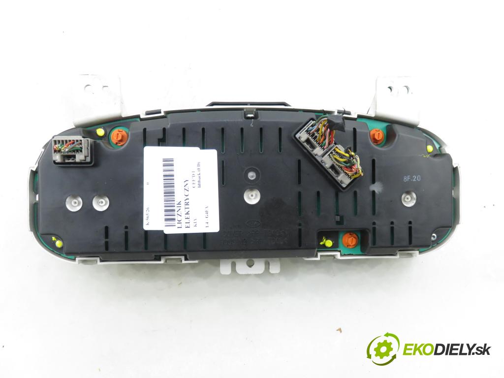 KIA CEE'D liftback (ED) HB 2008 80,00 1.4 16V 109 - G4FA 1396,00 Prístrojovka elektrický 940031H051
