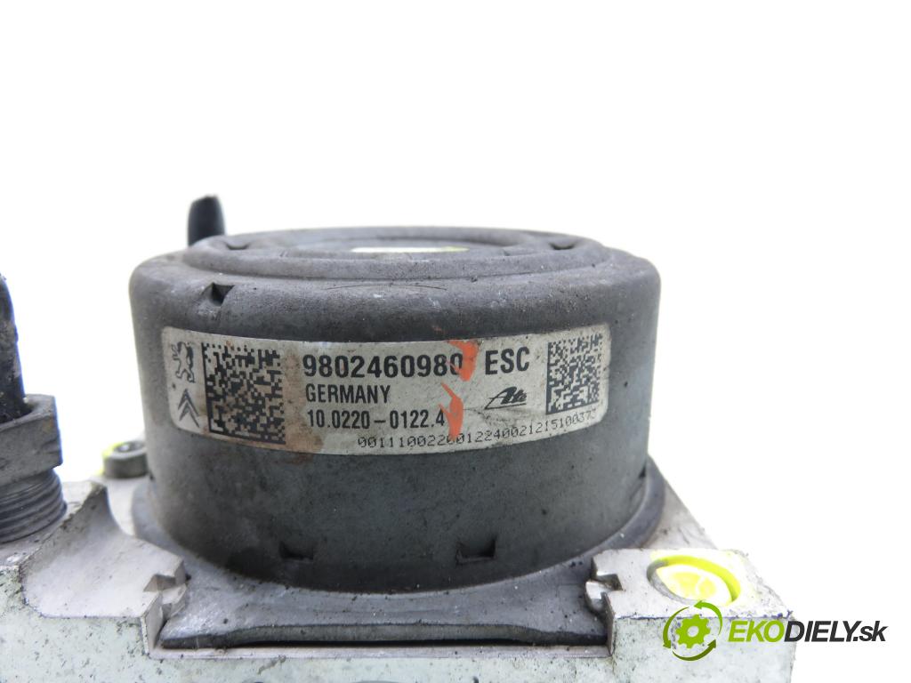 PEUGEOT 208 I (CA_, CC_) HB 2012 84,00 9HD (DV6C) 1560,00 Pumpa ABS 10091511743 ; 9802460980 ; 10022001224 (Pumpa ABS)