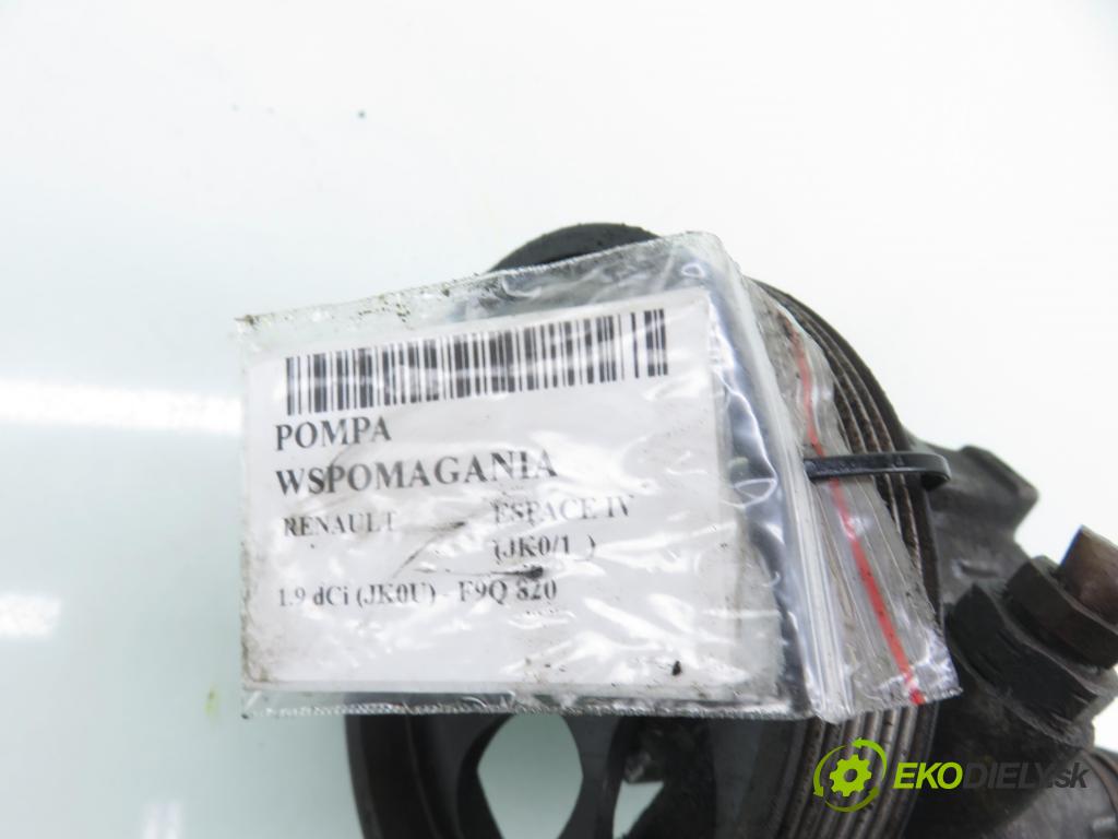 RENAULT ESPACE IV (JK0/1_) VAN 2005 85,00 1.9 dCi 116 - F9Q 820 1870,00 Pumpa servočerpadlo 7700426719 (Servočerpadlo)