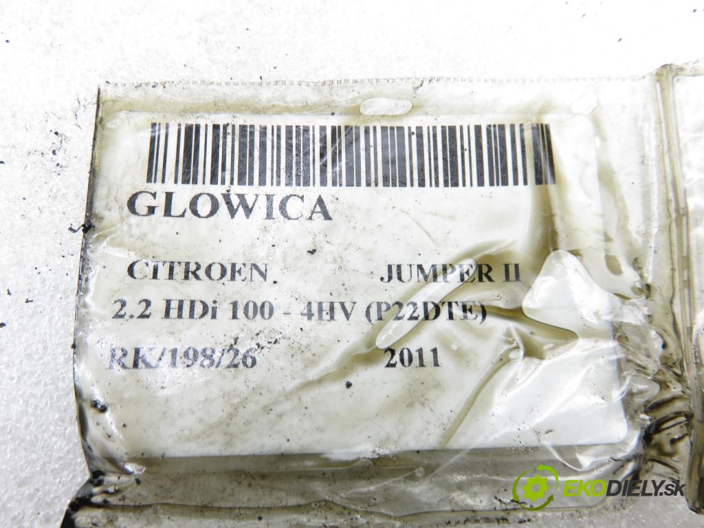 CITROEN JUMPER Skrzynia FURGON 2011 74,00 2.2 HDi 100 - 4HV (P22DTE) 2198,00 hlava 6C1Q6K537AC ; 6C1Q6090AE ; 6C1Q6K551BA