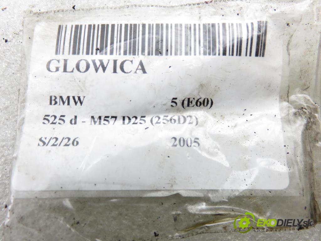 BMW 5 (E60) SEDAN 2005 130,00 525 d - M57 D25 177 (256D2) 2497,00 hlava 7792753