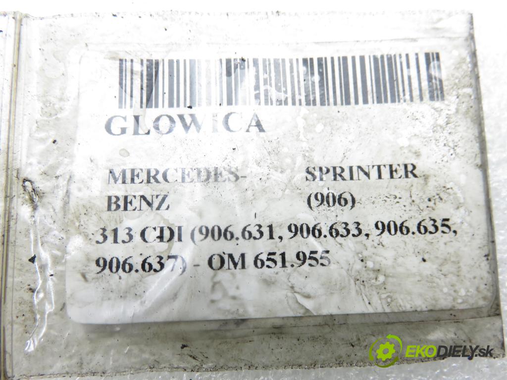 MERCEDES-BENZ SPRINTER 3,5-t Skrzynia (906) FURGON 2011 95,00 313 CDI (906.631, 906.633, 906.635, 906.637) - OM  2143,00 hlava 651016