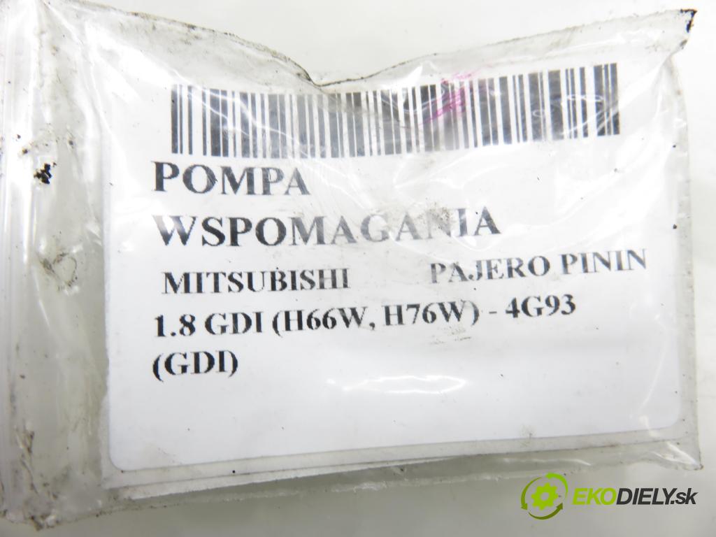 MITSUBISHI PAJERO PININ (H6_W, H7_W) SUV 2001 88,00 1.8 GDI (H66W, H76W) - 4G93 (GDI) 1834,00 Pumpa servočerpadlo  (Servočerpadlo)
