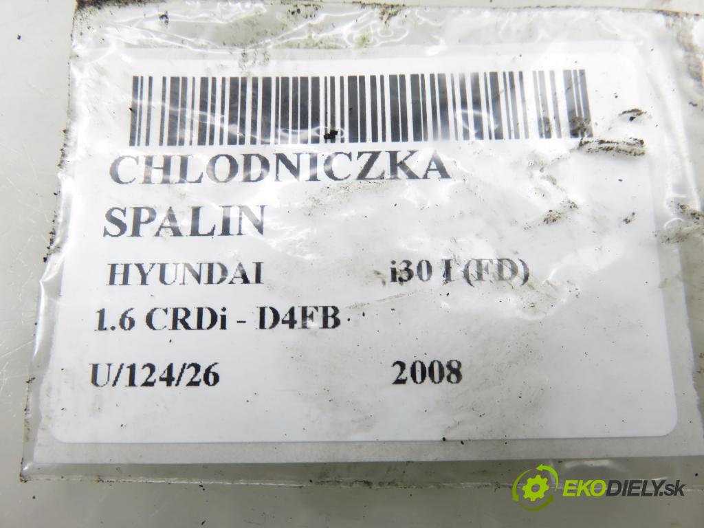 HYUNDAI i30 (FD) HB 2008 85,00 1.6 CRDi - D4FB 1582,00 Chladič spalín 284162A410