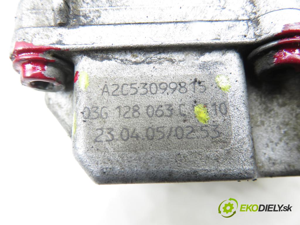 VW PASSAT B6 (3C2) SEDAN 2005 77,00 1.9 TDI PD 105 - BKC 1896,00 Škrtiaca klapka 03G128063C ; A2C53099815 (Škrtiaca klapka)