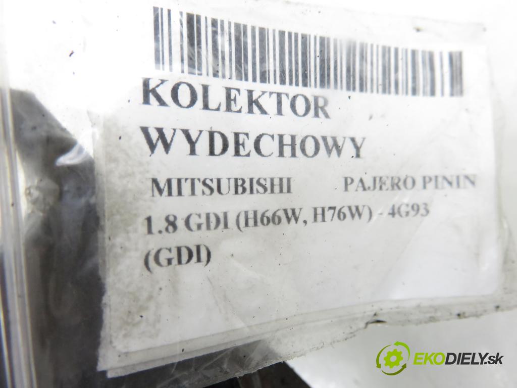 MITSUBISHI PAJERO PININ (H6_W, H7_W) SUV 2001 88,00 1.8 GDI (H66W, H76W) - 4G93 (GDI) 1834,00 Potrubie VYČERPAT:  (Výfukové potrubie)