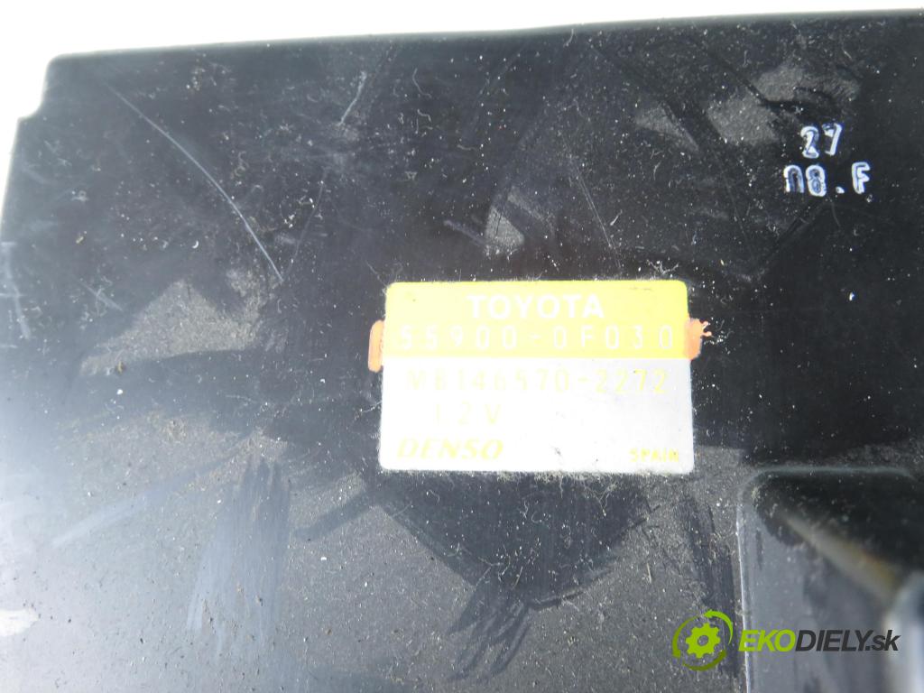 TOYOTA COROLLA Verso (ZER_, ZZE12_, R1_) VAN 2004 85,00 2.0 D-4D (CUR10_) - 1CD-FTV 1995,00 Panel kúrenia KLIMATRONIK 559000F030