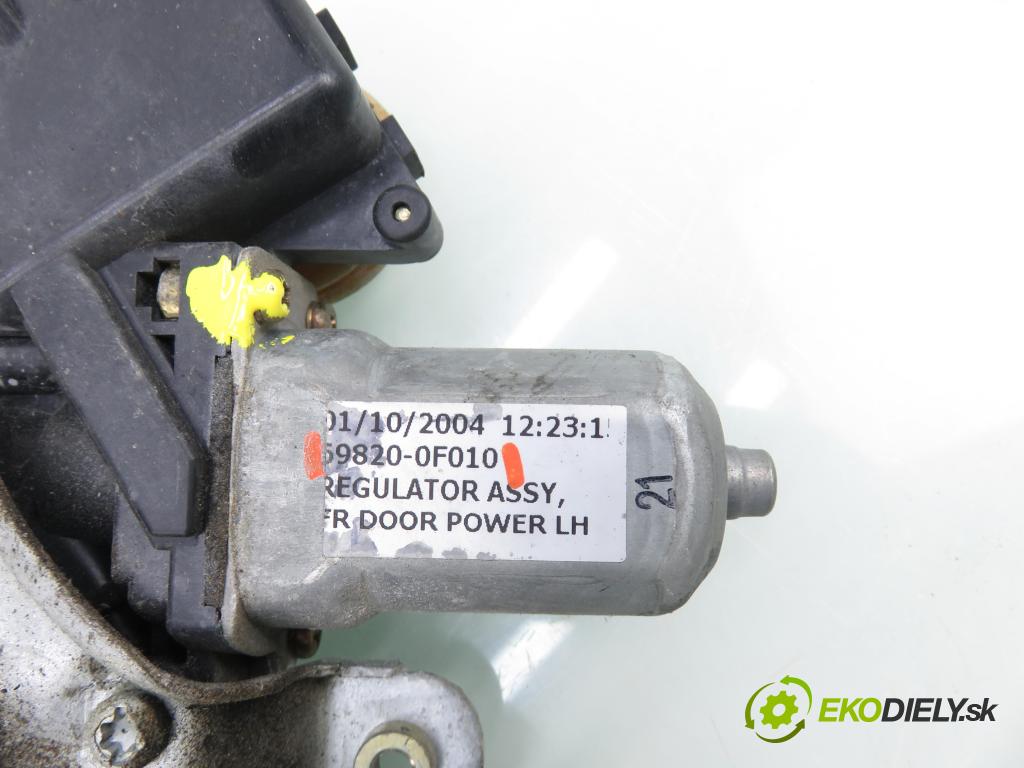 TOYOTA COROLLA Verso (ZER_, ZZE12_, R1_) VAN 2004 85,00 2.0 D-4D (CUR10_) - 1CD-FTV 1995,00 Mechanizmus okien 698200F010