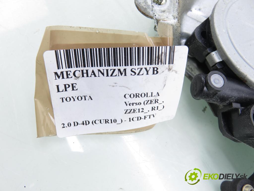 TOYOTA COROLLA Verso (ZER_, ZZE12_, R1_) VAN 2004 85,00 2.0 D-4D (CUR10_) - 1CD-FTV 1995,00 Mechanizmus okien 698200F010