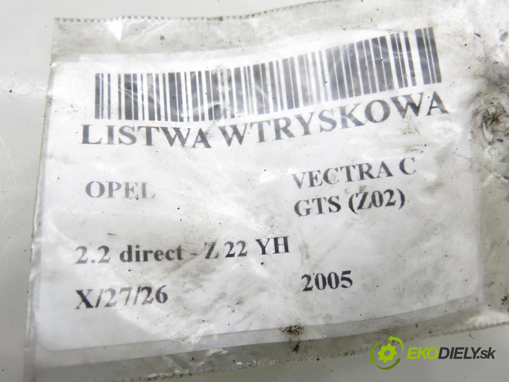 OPEL VECTRA C GTS (Z02) LIFTBACK 2005 114,00 2.2 direct 155 - Z 22 YH 2198,00 Lišta vstrekovacia 55351030 (Vstrekovacia lišta)