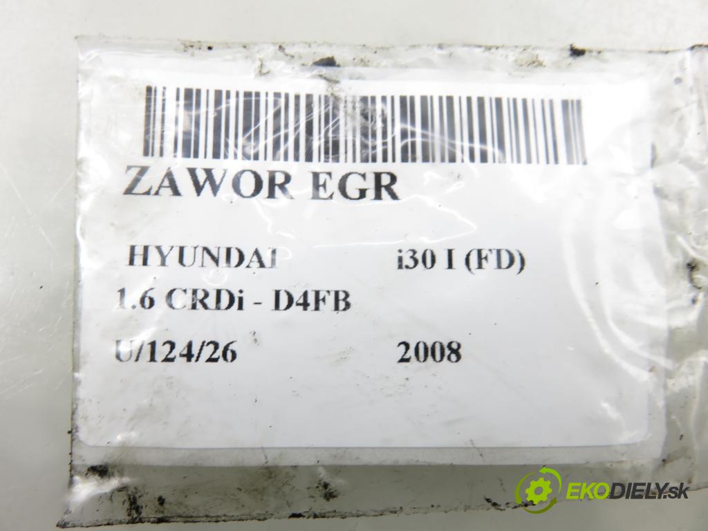 HYUNDAI i30 (FD) HB 2008 85,00 1.6 CRDi - D4FB 1582,00 VENTIL EGR 284102A120