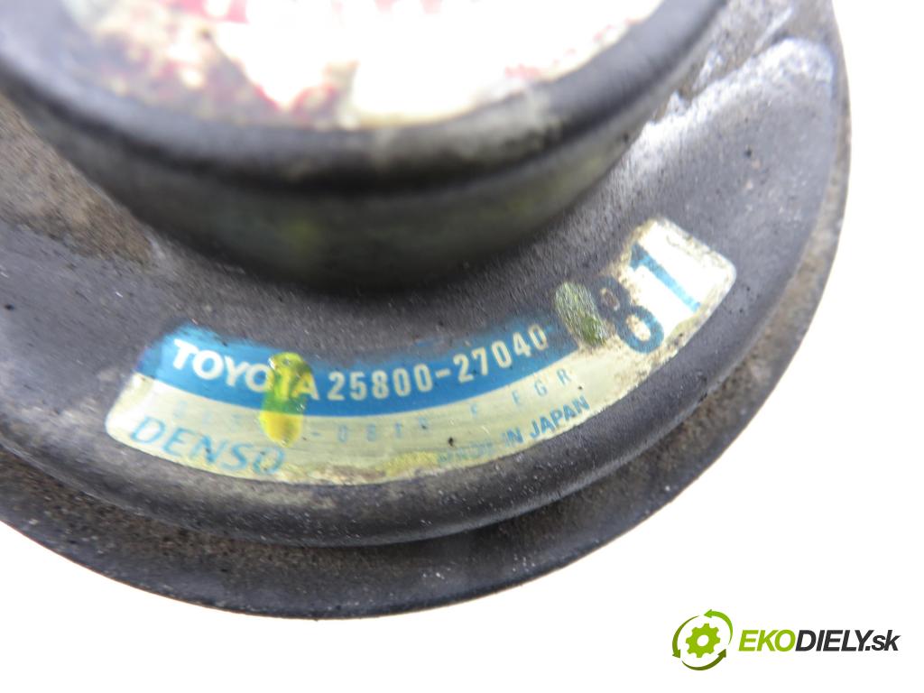 TOYOTA COROLLA kombi (_E12_) KOMBI 2004 66,00 2.0 D-4D (CDE120_) - 1CD-FTV 1995,00 VENTIL EGR 2580027040 ; 2562027070