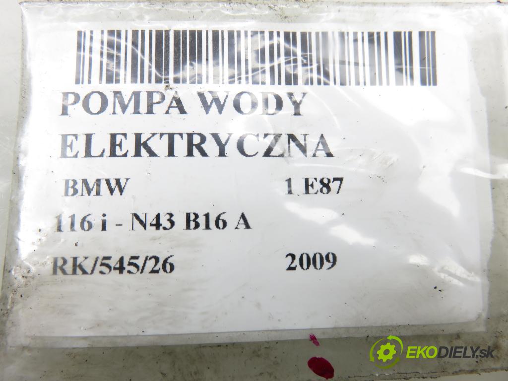 BMW 1 (E87) HB 2009 89,00 116 i - N43 B16 A 1599,00 Pumpa vody elektrická 304453